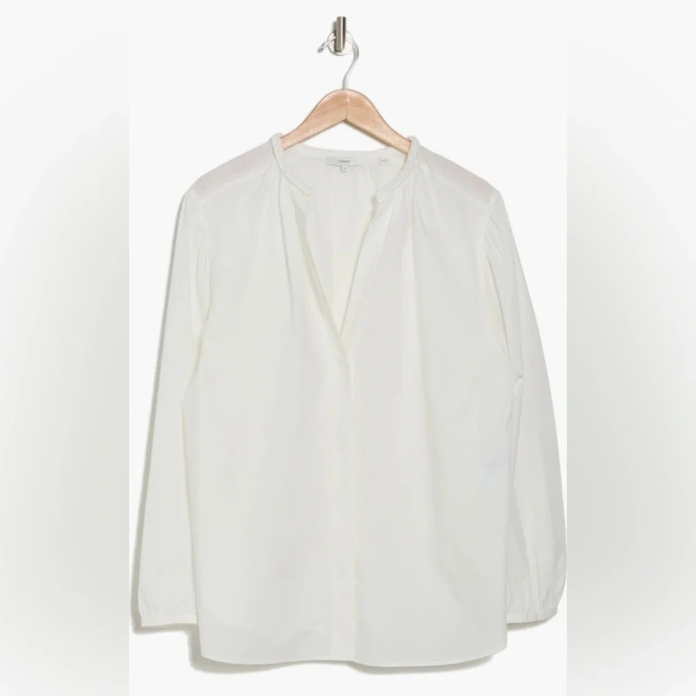Vince Elegant White Women's Top. Ladies 1X - Picture 3 of 15